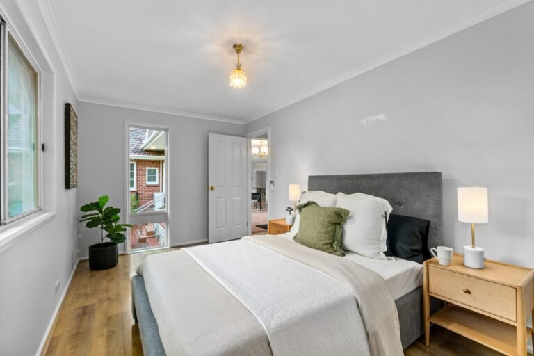 Airbnb photography Adelaide — styled short-stay property interior by Async Studio
