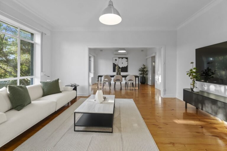 Airbnb photography Adelaide — styled short-stay property interior by Async Studio