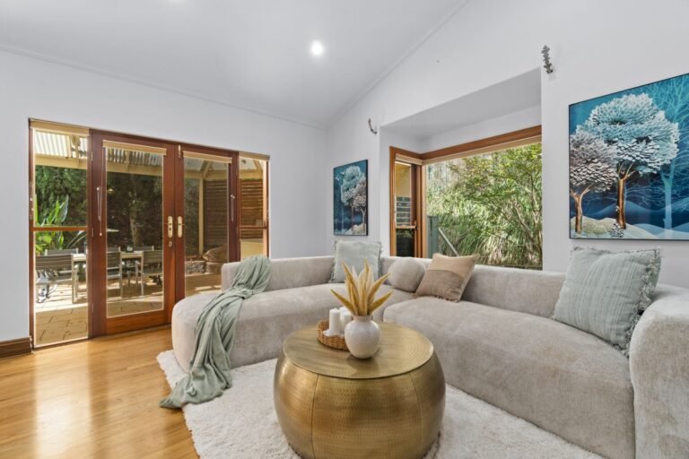 Airbnb photography Adelaide — styled short-stay property interior by Async Studio