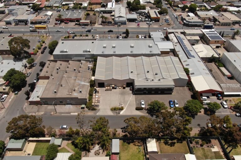commercial drone photography south australia — factory aerial
